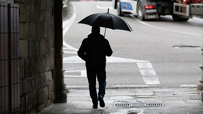 Lluvias este lunes en Andalucía y Extremadura