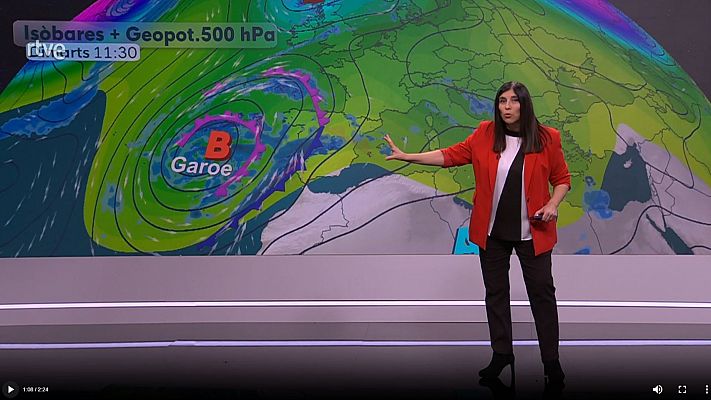 Setmana de molts núvols, poca pluja i menys fred