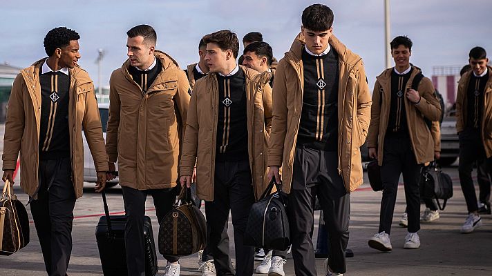 Telediario 1 - El Barça vuela a Lisboa para cerrar su clasificación a octavos de la Champions