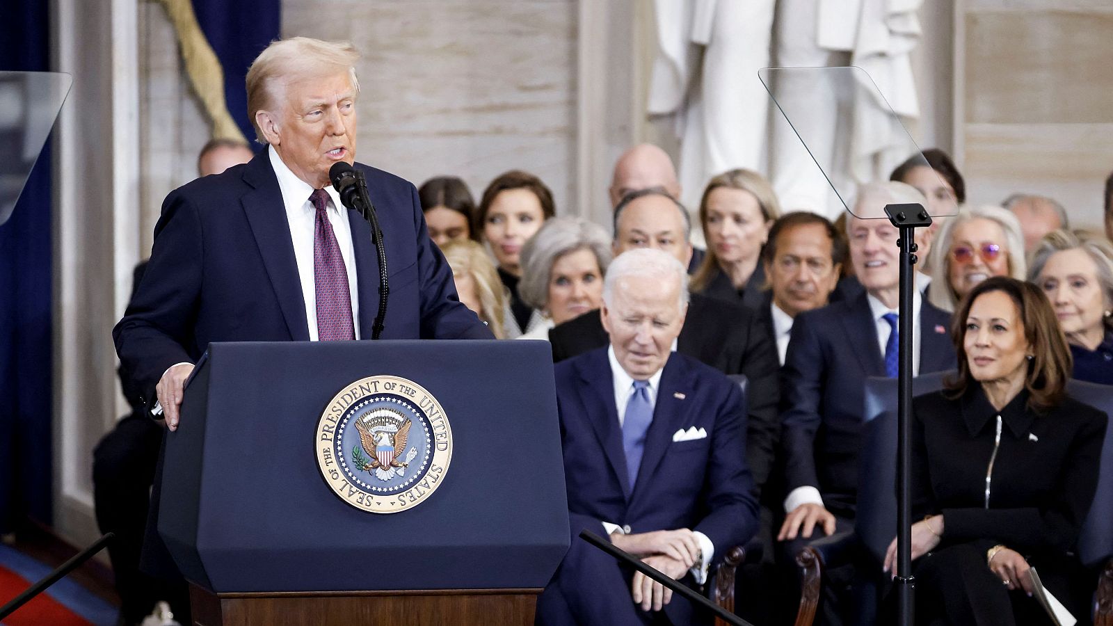 Trump: anuncia una serie de decretos para deshacer el legado de Biden