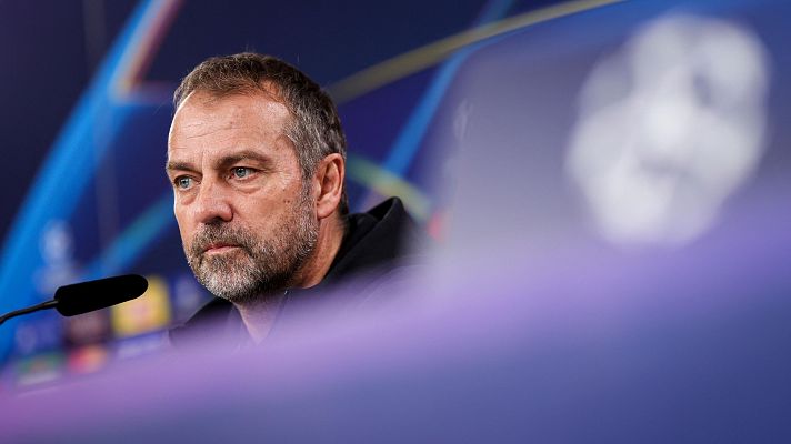 Champions League - Hansi Flick: "Es increíble jugar en Getafe. Parece tenis"