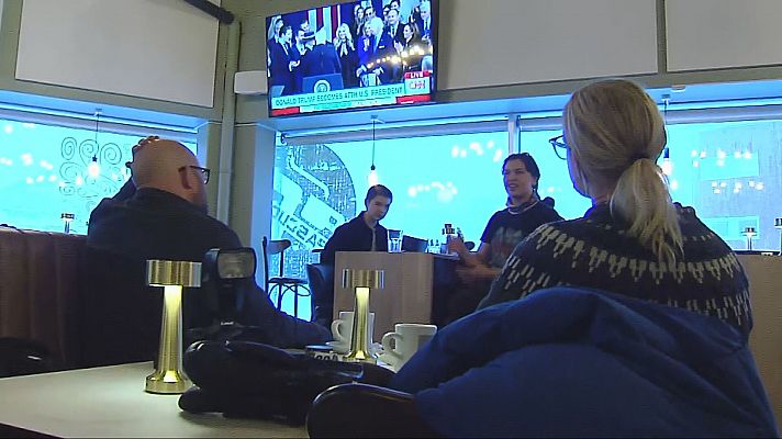 Telediario 2 - Los groenlandeses, sin miedo ante las amenazas de Trump