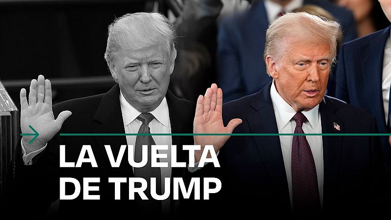 Comparamos las dos investiduras de Donald Trump como presidente de EE.UU.