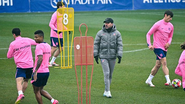 Telediario Matinal - El Atlético de Madrid quiere volver a la racha ganadora para aspirar al 'Top 8' en Champions