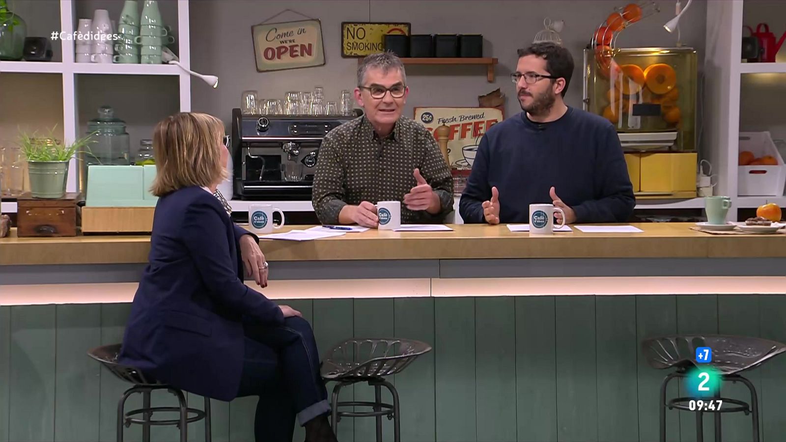 Investidura Trump, Puigdemont-Junqueras i el conseller d'Esports - Cafè d'idees | Veure