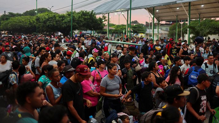 Telediario 1 - México reacciona a la investidura de Trump