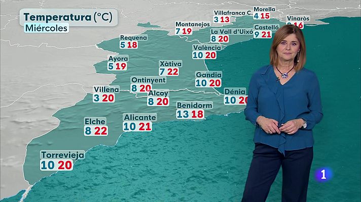 El tiempo en la Comunitat Valenciana - 21/01/2025