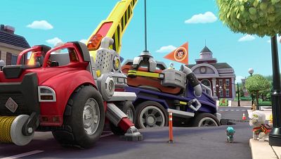 El equipo arregla la calle - Equipo Rubble | Ver