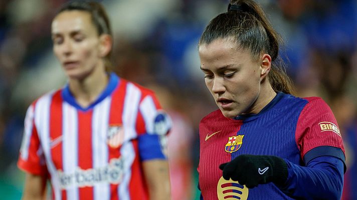 FC Barcelona - Atlético de Madrid. Resumen y goles del partido de semifinales de la Supercopa de España femenina