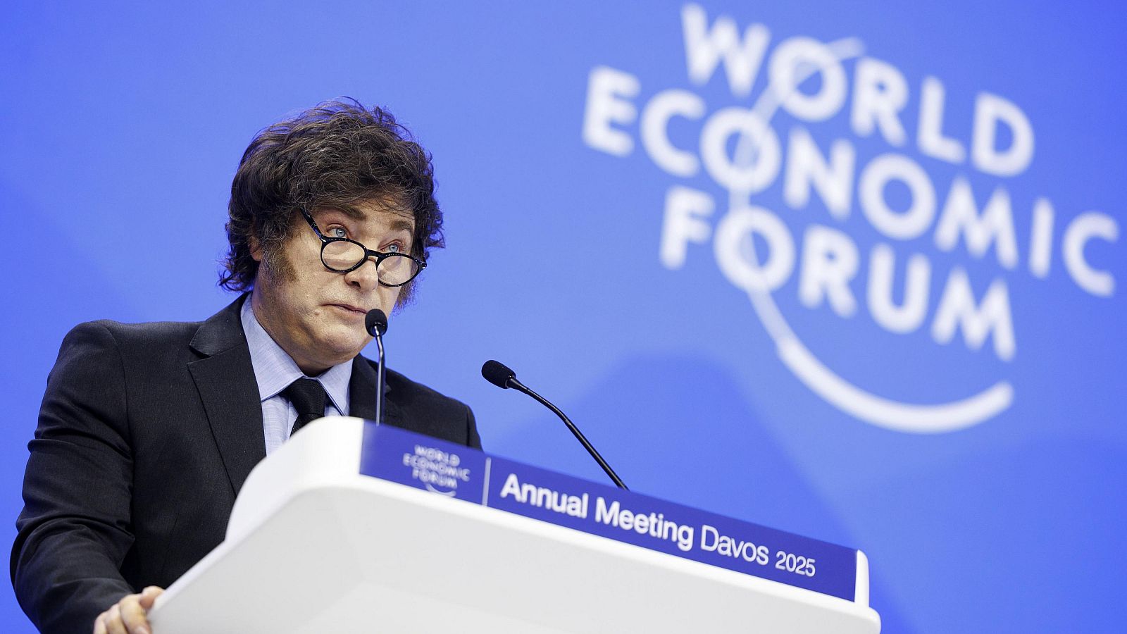 Milei aterriza en Davos con un discurso contra el "ambientalismo fanático"