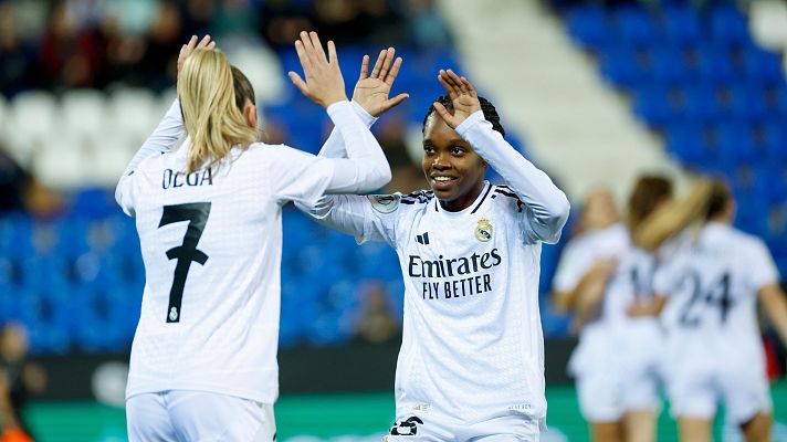 Supercopa de España femenina: Real Madrid - Real Sociedad. Resumen de la semifinal