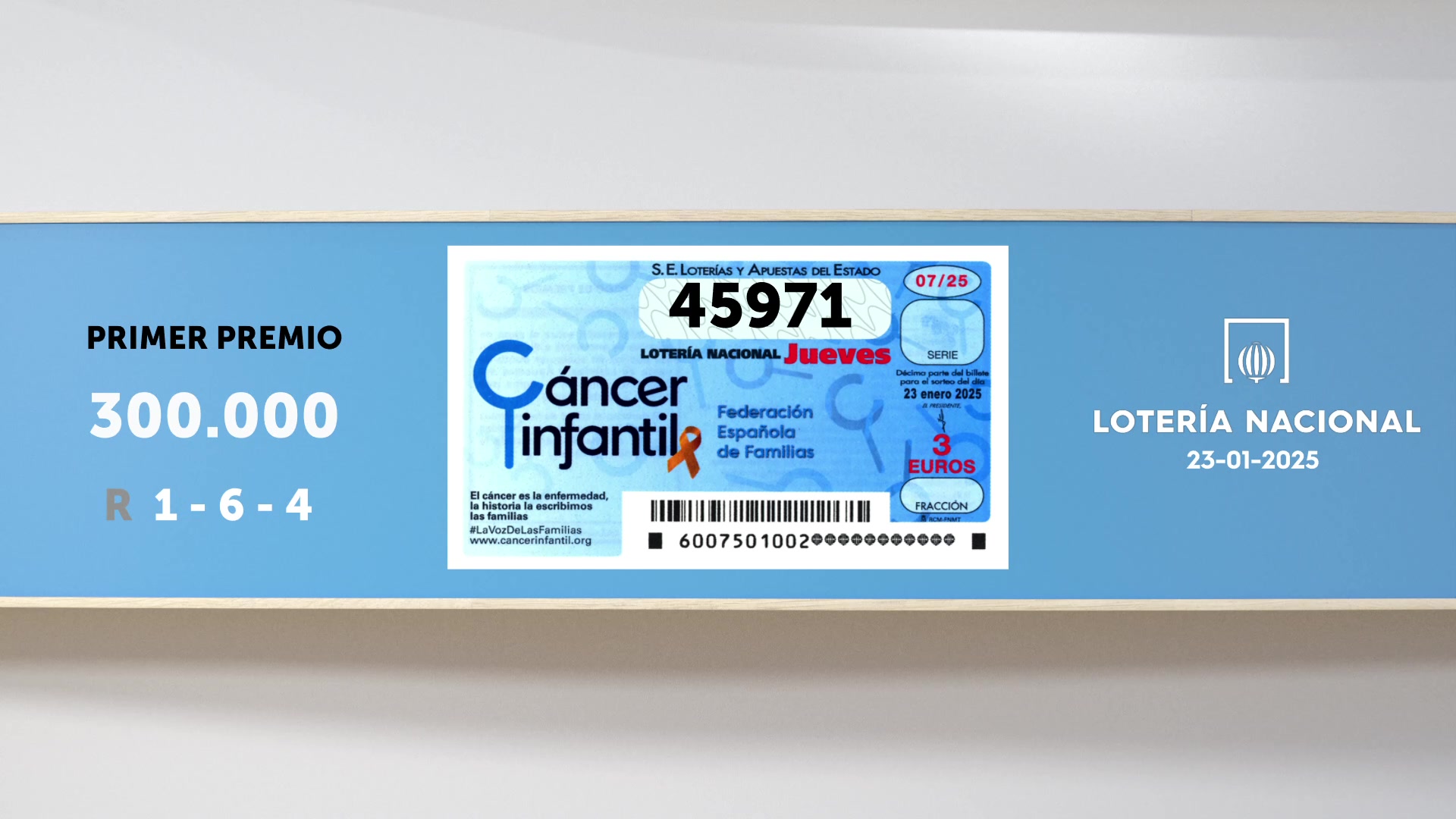 Sorteo De La Loter A Nacional 23 01 2025 Vertical