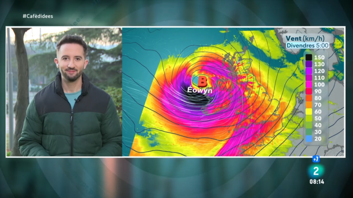 El temps - Divendres suau abans que la borrasca Éowyn ens portarà alguns canvis