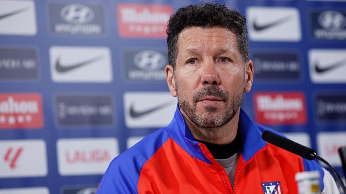 Simeone: "No pensamos en otra cosa que no sea el partido del Villarreal"