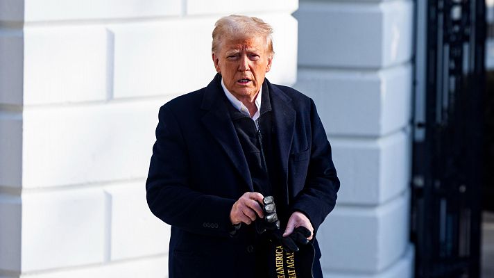 Telediario 1 - Convertir EE.UU. en capital 'cripto' del planeta, entre los nuevos propósitos de Trump