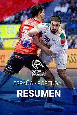 Espaa - Portugal. Resumen del partido del Mundial de balonmano 2025