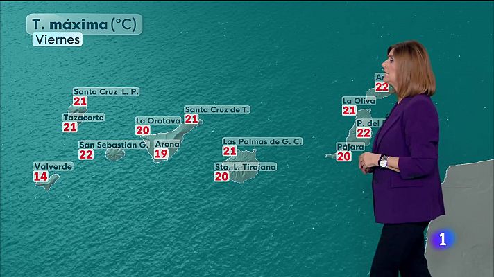 El tiempo en Canarias - 24/01/2025