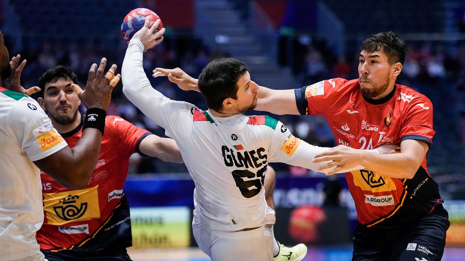 Balonmano - Campeonato del Mundo Masculino - Main Round: España - Portugal