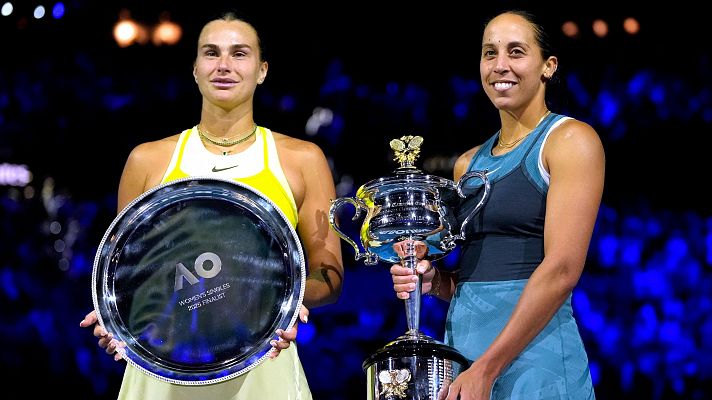 La estadounidense Keys da la sorpresa al ganar a Sabalenka en la final del Open de Australia 2025