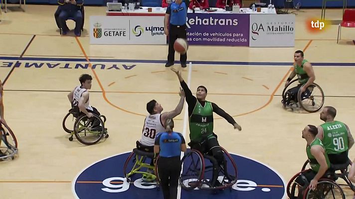 Baloncesto en silla de ruedas - Superliga BSR España. 12ª jornada: Getafe - Menarini Joventut