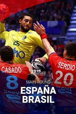 Mundiales de Balonmano - Campeonato del Mundo Masculino. Main Round: España - Brasil