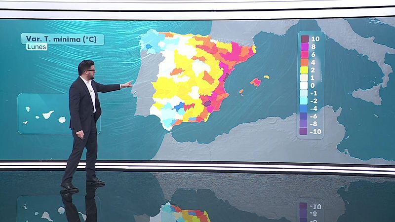 Precipitaciones persistentes en el oeste de Galicia y del sistema Central, así como en el Pirineo y Cantábrica occidental - ver ahora