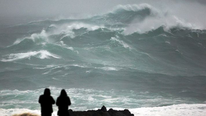 Herminia deja a toda España, salvo Navarra, Melilla y Canarias, en aviso por fuerte temporal