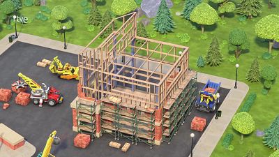 El equipo y Marshall construyen una estación de bomberos - Equipo Rubble | Ver