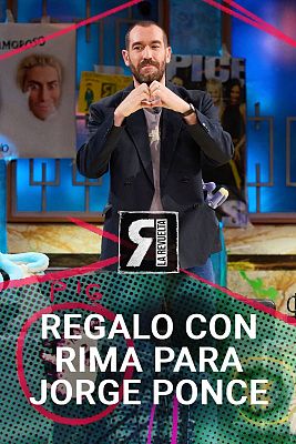 Un regalo con rima para Jorge Ponce