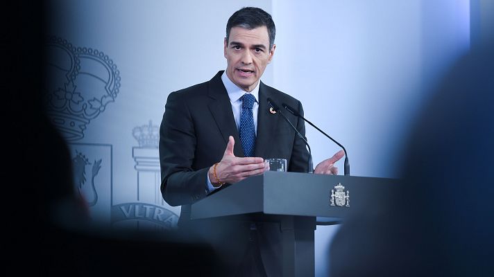 Sánchez anuncia un decreto con la "práctica totalidad" de las medidas de 'ómnibus' tras pactar con Junts