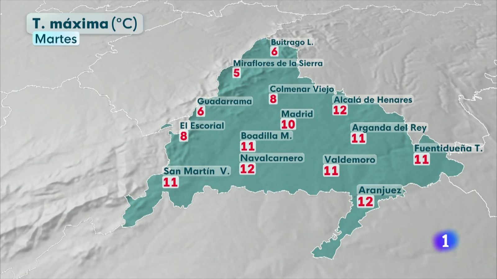 El tiempo en Madrid-28/01/25