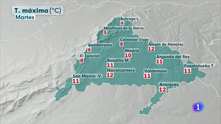 El tiempo en la Comunidad de Madrid - 28/01/25