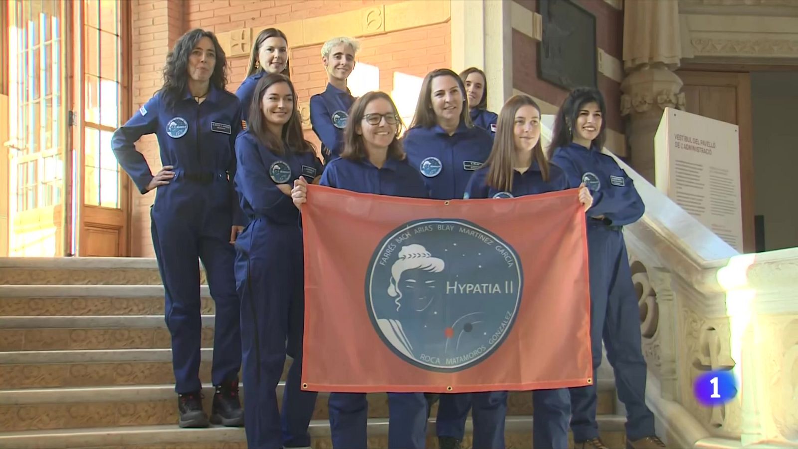 Segona missió de dones investigadores del projecte Hypatia - L'Informatiu | Veure