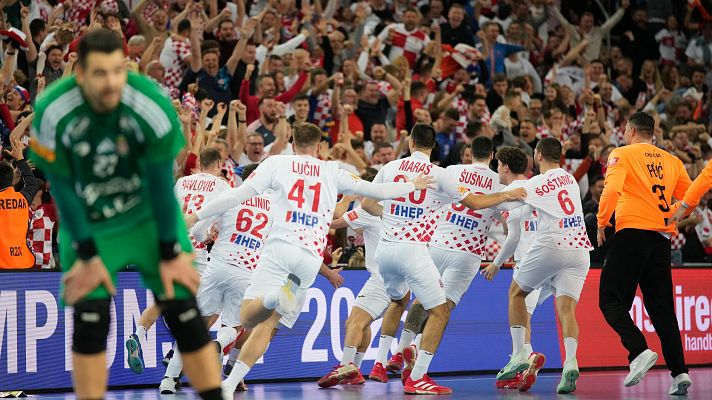 Locura en Zagreb con la gran remontada sobre la bocina de Croacia a Hungría en cuartos del Mundial