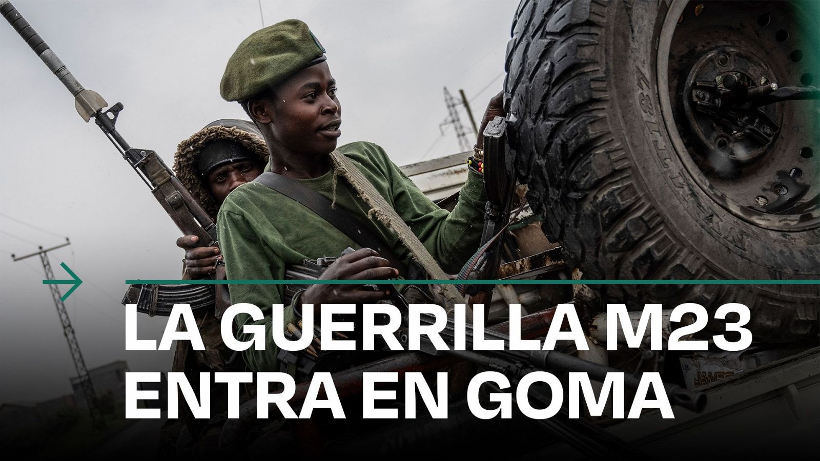 Los rebeldes del M23, apoyados por Ruanda, toman la estratégica ciudad de Goma