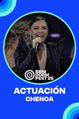 Chenoa canta "Atrévete", "Cuando tú vas" y "En tu cruz me clavaste" en la segunda semifinal