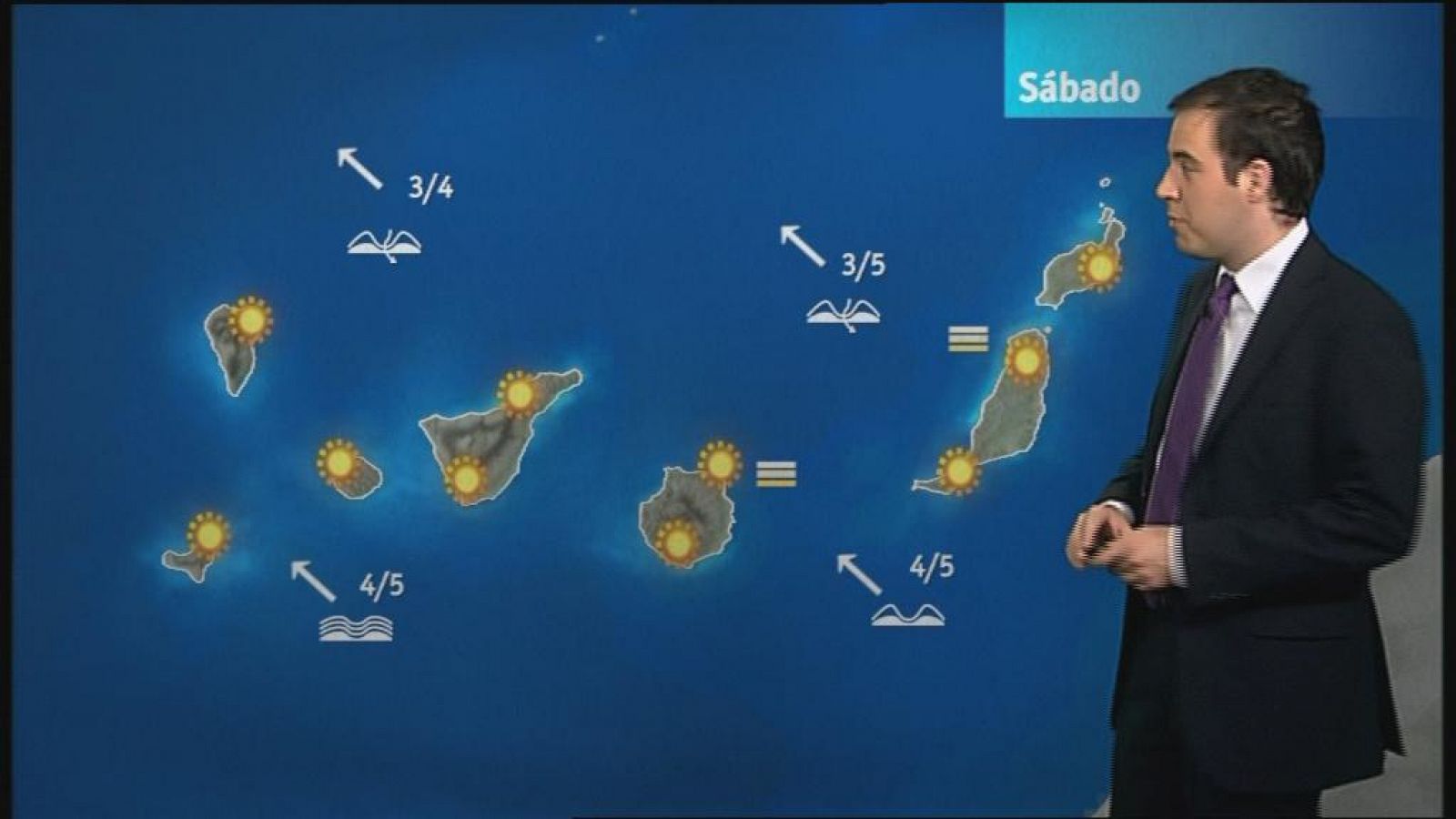 El tiempo en Canarias - 05/01/13 | Ver