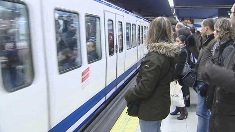 Normalidad en la segunda jornada de paros del Metro de Madrid
