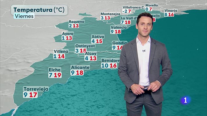 El tiempo en la Comunitat Valenciana - 30/01/2025