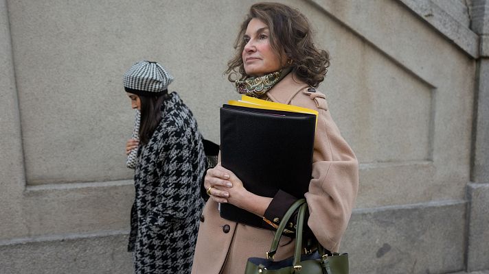 Telediario 2 - La fiscal provincial de Madrid también niega ante el Supremo que filtrara los correos del novio de Ayuso