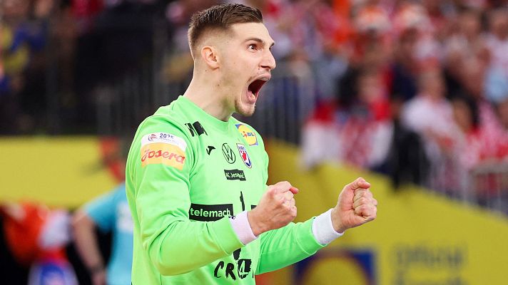 Dominik Kuzmanovic guarda la portería croata y deja a Francia fuera de la final del Mundial