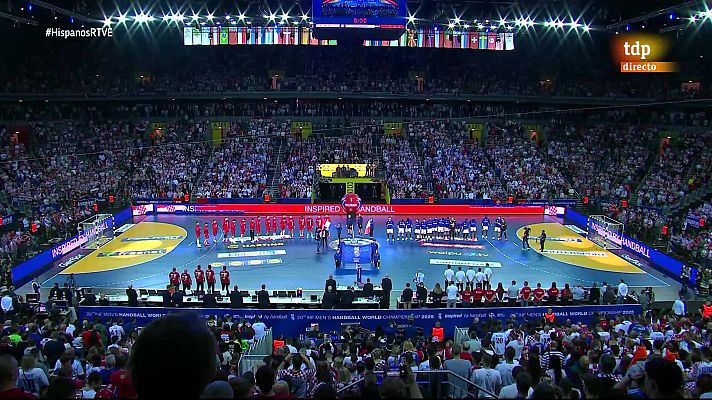 Mundiales de Balonmano - Campeonato del mundo masculino. 1ª semifinal: Francia - Croacia