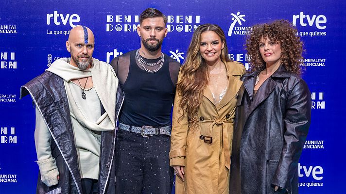 Benidorm Fest - Rueda de prensa con los clasificados de la segunda semifinal