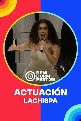 Benidorm Fest - Lachispa canta "Hartita de llorar" en la final