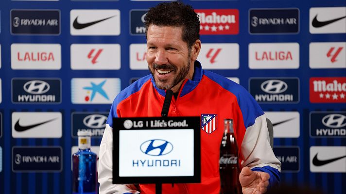 Simeone, sobre el nuevo formato de Champions: "Es una nueva experiencia, iremos viendo la evolución de aquí al final"