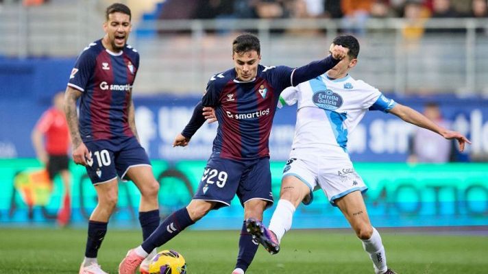 Eibar - Deportivo: resumen del partido 25ª jornada | Segunda