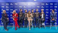 Rueda de prensa con Melody, ganadora del Benidorm Fest 2025