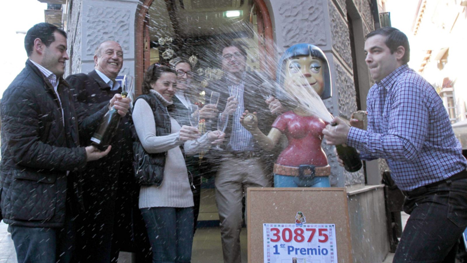 El 30.875, primer premio del Niño 