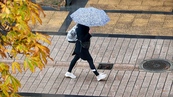 El tiempo - La semana comienza con lluvias en el sur peninsular