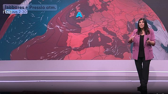 El temps - Torna l'anticicló. Tornen els contrastos tèrmics i la dualitat de sol i boira